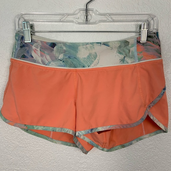 lululemon athletica Pants - Lululemon Run Speed Short 4 Way Stretch Plum Peach